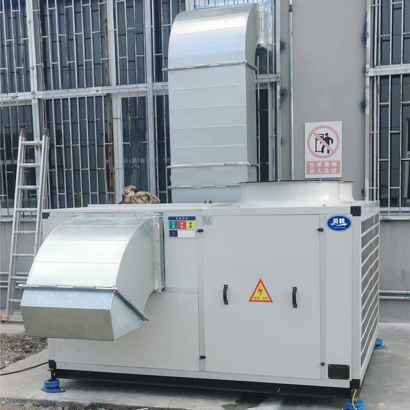 英騰全新風(fēng)防爆屋頂式空調(diào)機(jī) 航空航天實(shí)驗(yàn)室使用